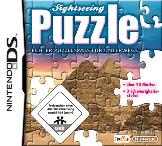 Sightseeing Puzzle: Echter Puzzlespass fuer Unterwegs box art