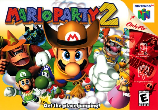 Mario Party 2 box art