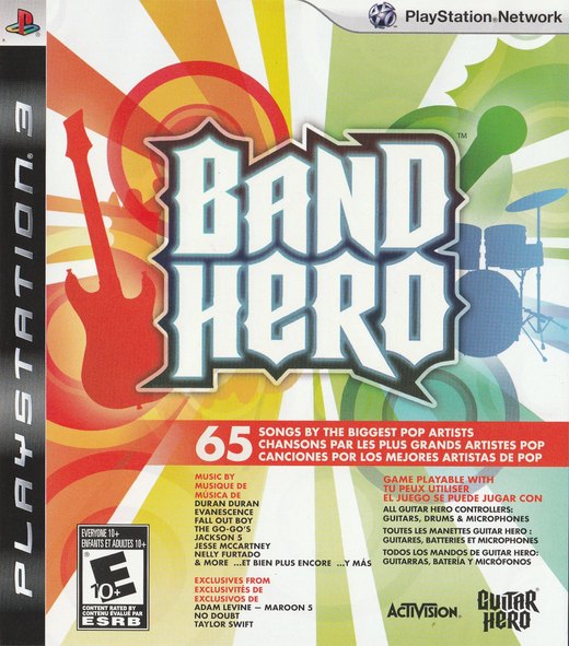 Band Hero box art