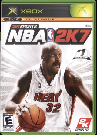 NBA 2K7 box art