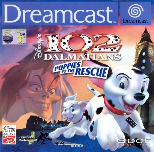 102 Dalmatians: Puppies to the Rescue box art