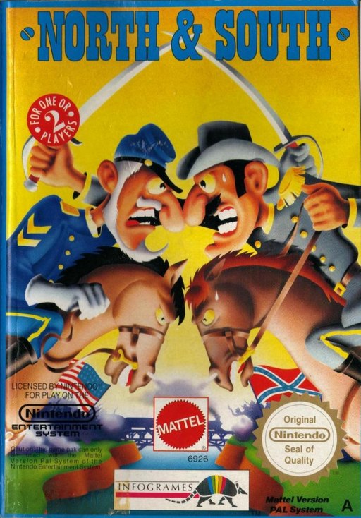 North _ South box art