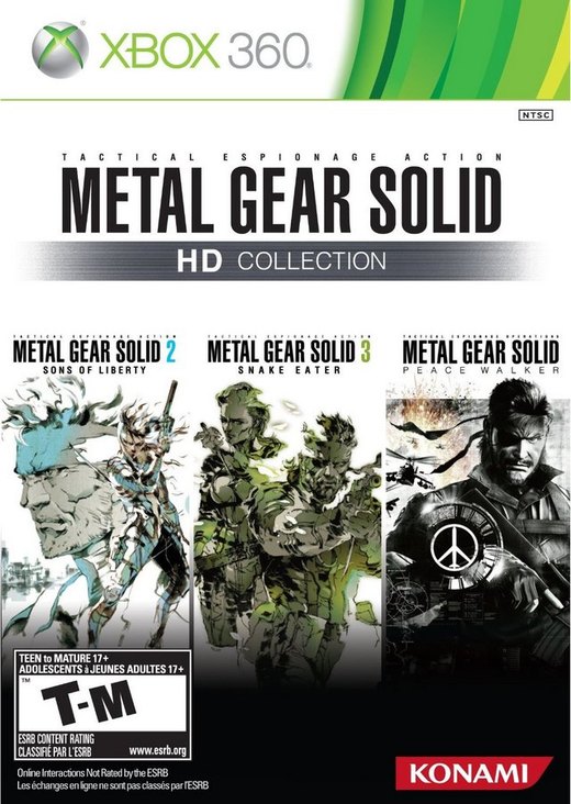 Metal Gear Solid HD Collection box art