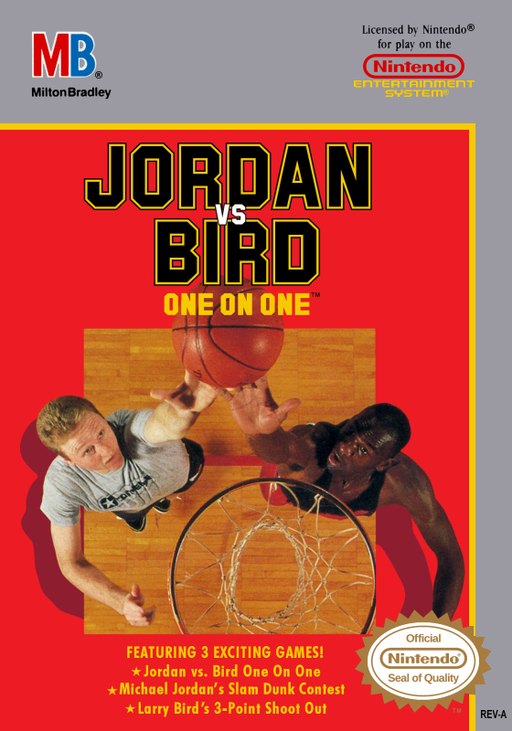 Jordan vs Bird: One on One box art