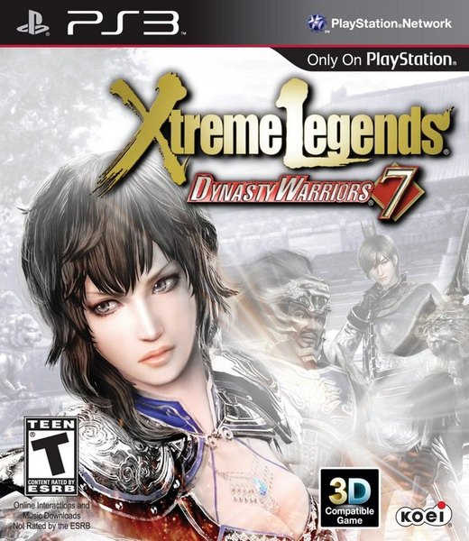 Dynasty Warriors 7: Xtreme Legends box art