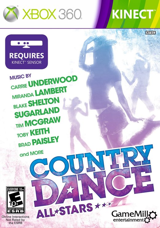 Country Dance All Stars Kinect box art