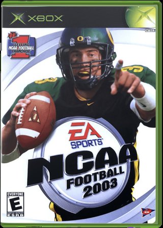 NCAA College Football 2K3 box art