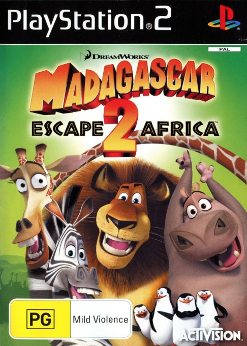 DreamWorks Madagascar: Escape 2 Africa box art