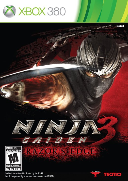 Ninja Gaiden 3: Razor's Edge box art