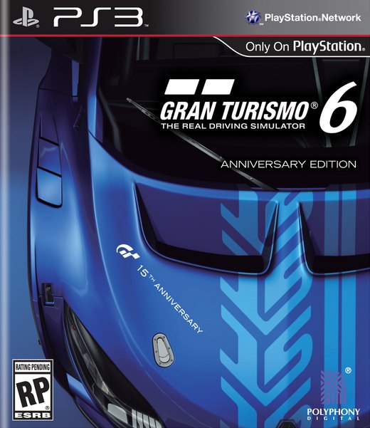 Gran Turismo 6: Anniversary Edition box art
