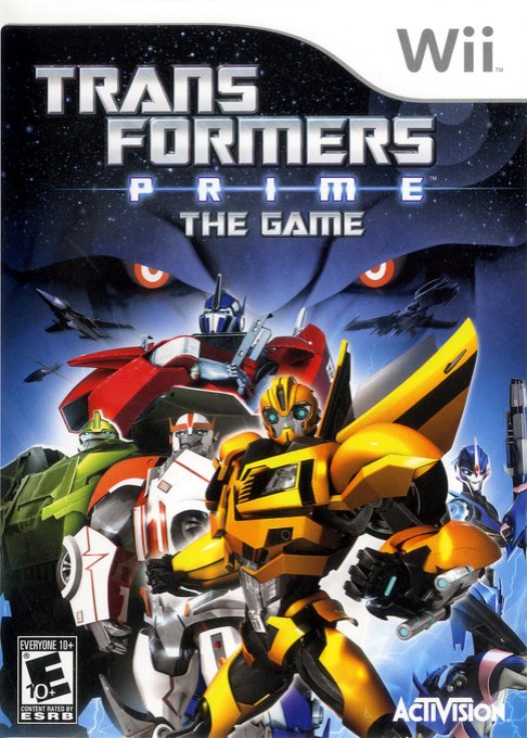 Transformers Prime: The Game box art
