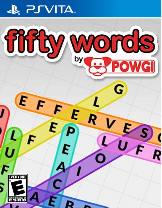 Fifty Words by POWGI box art