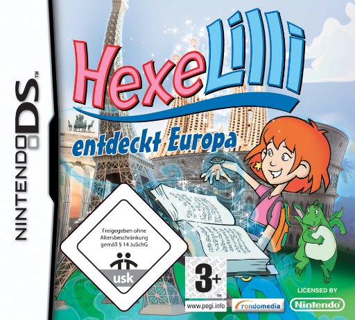 Hexe Lilli Entdeckt Europa box art