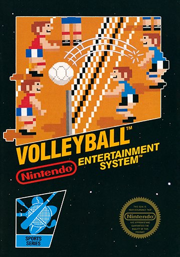 Volleyball box art