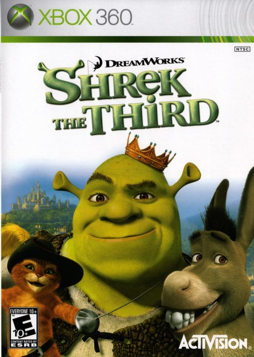 Shrek the Third box art