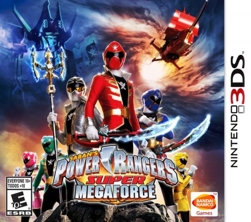 Power Rangers: Super Megaforce box art