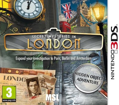 Secret Mysteries in London box art