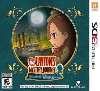 Layton's Mystery Journey: Katrielle and the Millionaires' Conspiracy box art