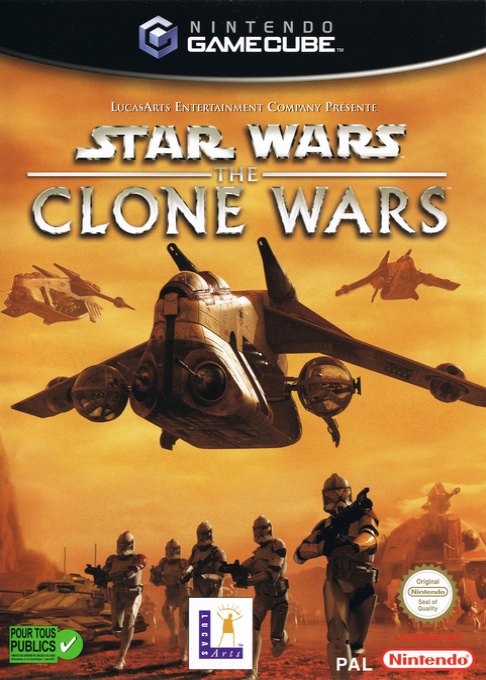 Star Wars: Las Guerras Clon box art