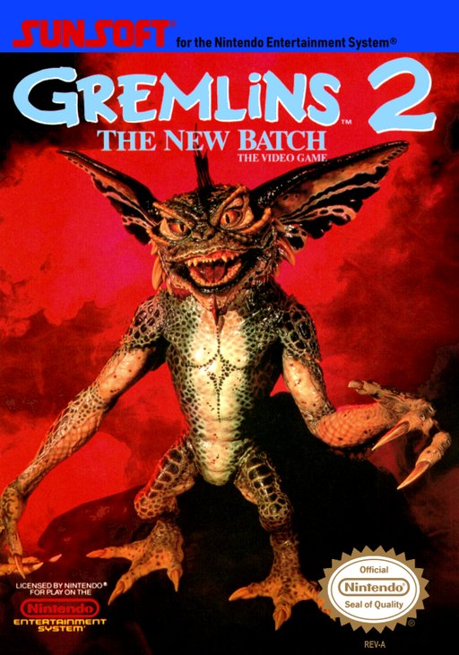 Gremlins 2: The New Batch box art