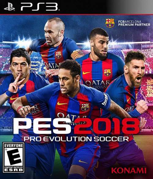 PES 2018: Pro Evolution Soccer box art
