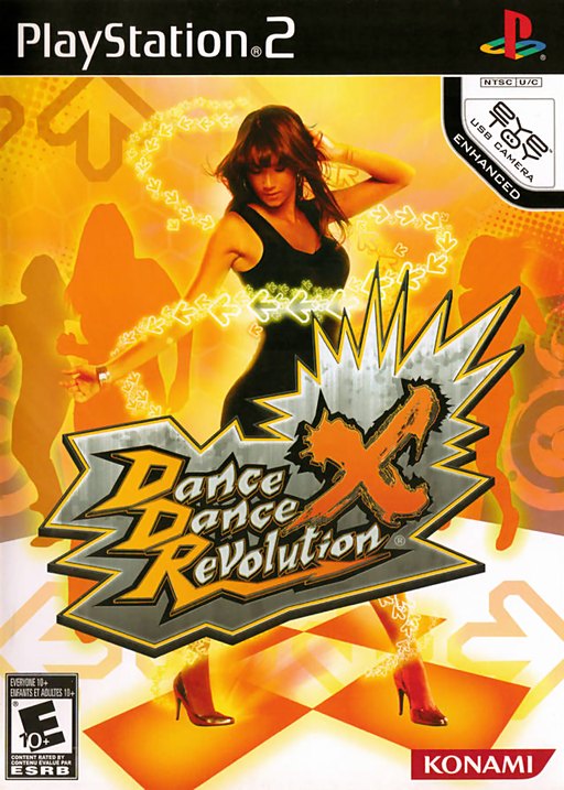 Dance Dance Revolution X box art