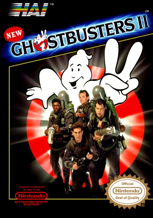 New Ghostbusters II box art