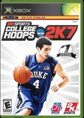 College Hoops 2K7 box art