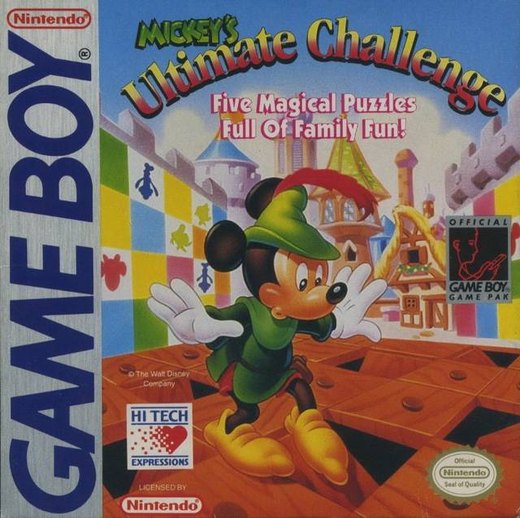 Mickey's Ultimate Challenge box art