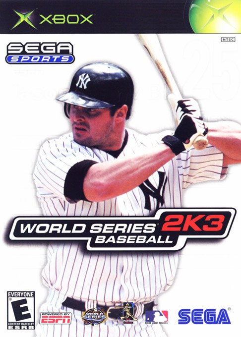 World Series Baseball 2K3 box art