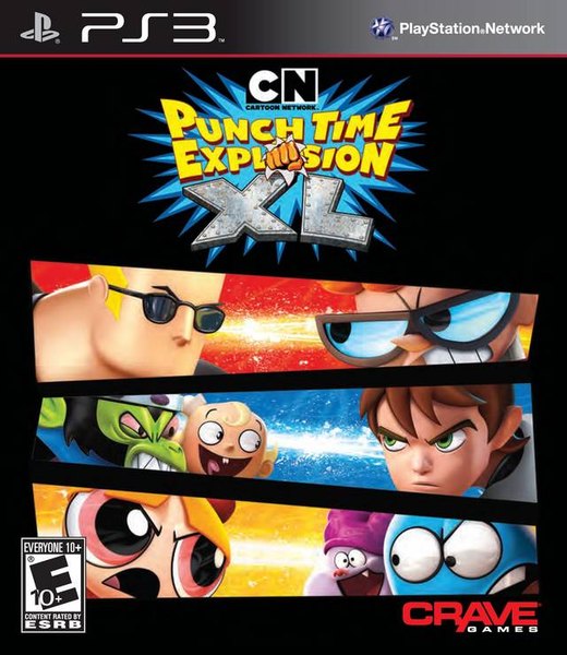 Cartoon Network: Punch Time Explosion XL box art