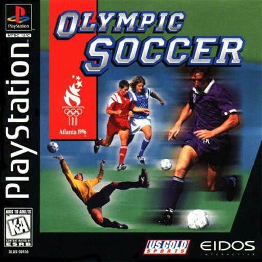 Olympic Soccer box art
