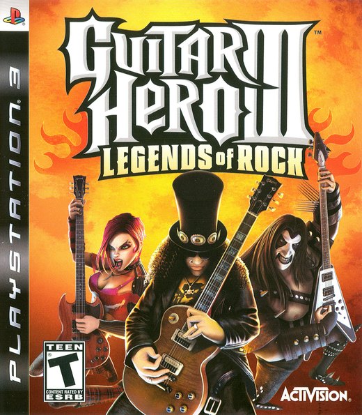 Guitar Hero III: Legends of Rock box art