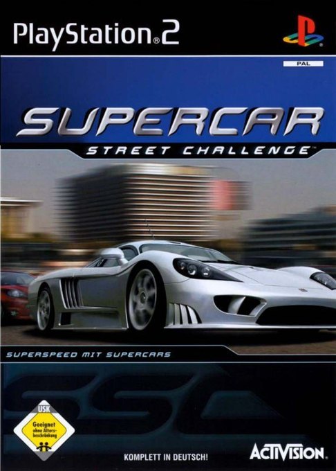 Supercar Street Challenge box art