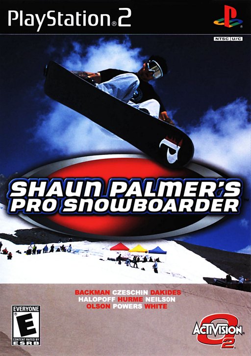 Shaun Palmer's Pro Snowboarder box art