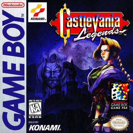 Castlevania Legends box art