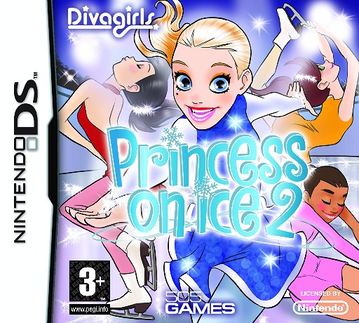 Diva Girls: Princess on Ice 2 box art