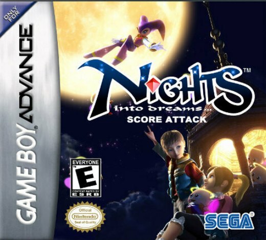 NiGHTS into Dreams: Score Attack box art