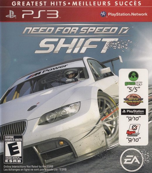 Need for Speed: Shift box art