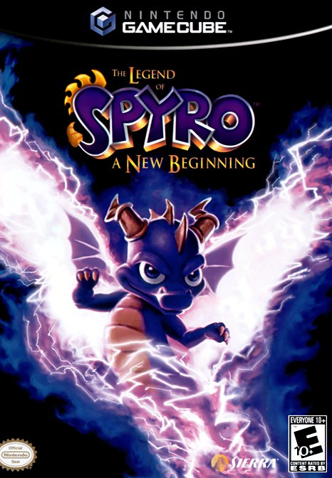 The Legend of Spyro: A New Beginning box art