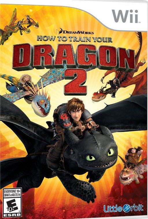 DreamWorks How to Train Your Dragon 2 box art