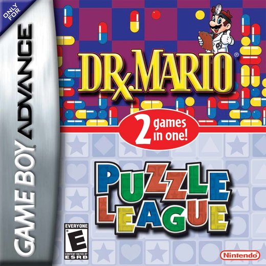 2 Games in One!: Dr. Mario / Puzzle League box art