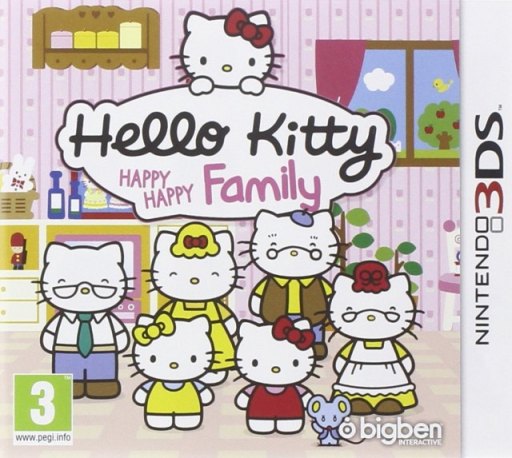 Hello Kitty Happy Happy Family box art
