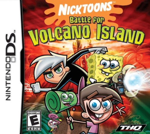 Nicktoons: Battle for Volcano Island box art