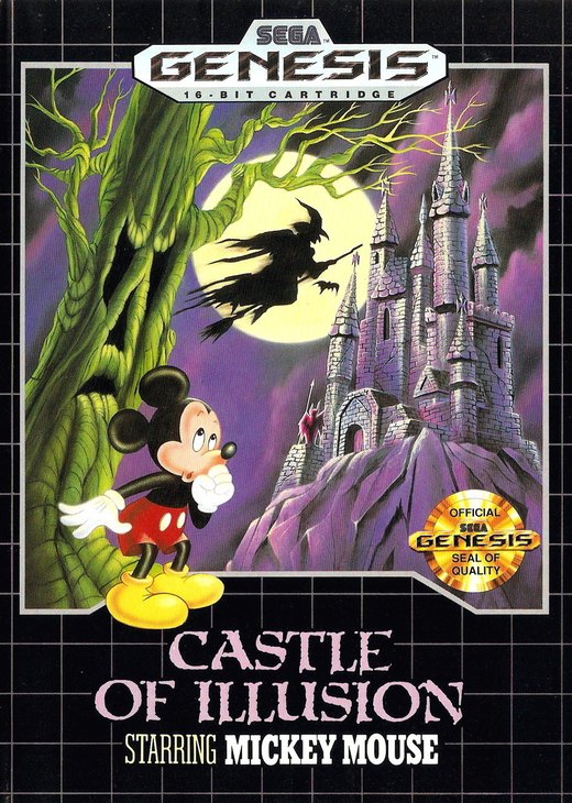 Castle of Illusion Starring Mickey Mouse box art