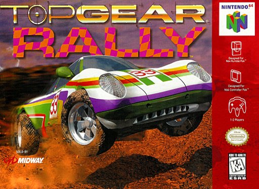 Top Gear Rally box art