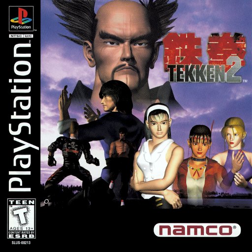 Tekken 2 box art