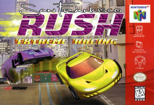 San Francisco Rush: Extreme Racing box art