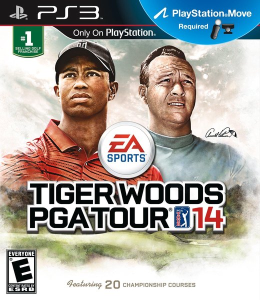 Tiger Woods PGA Tour 14 box art