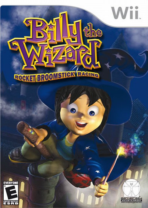 Billy the Wizard: Rocket Broomstick Racing box art